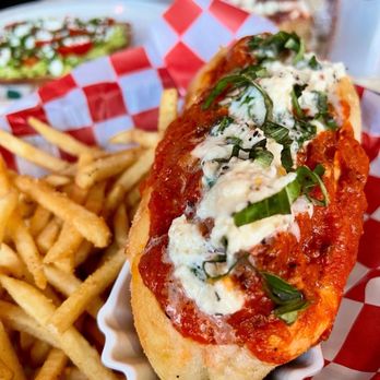 Chowderhead signature dishes Smoked Steelhead ChowderMeatball SubPork Belly Cuban